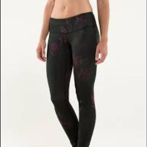 Lululemon Wunder Under Midnight Iris Leggings